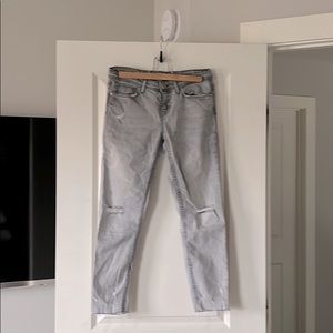Zara Basic Denim Grey Wash